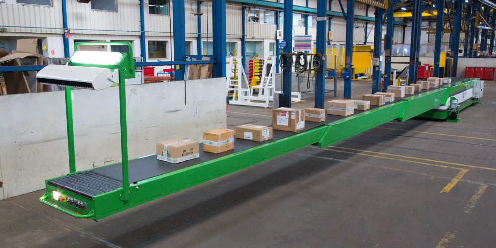 Hydraulic Telescopic Belt Conveyor